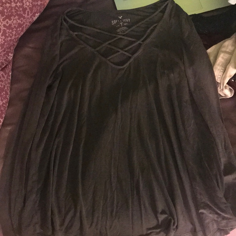 Criss cross top